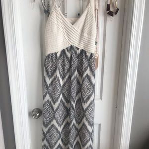Patterned Maxi Dress